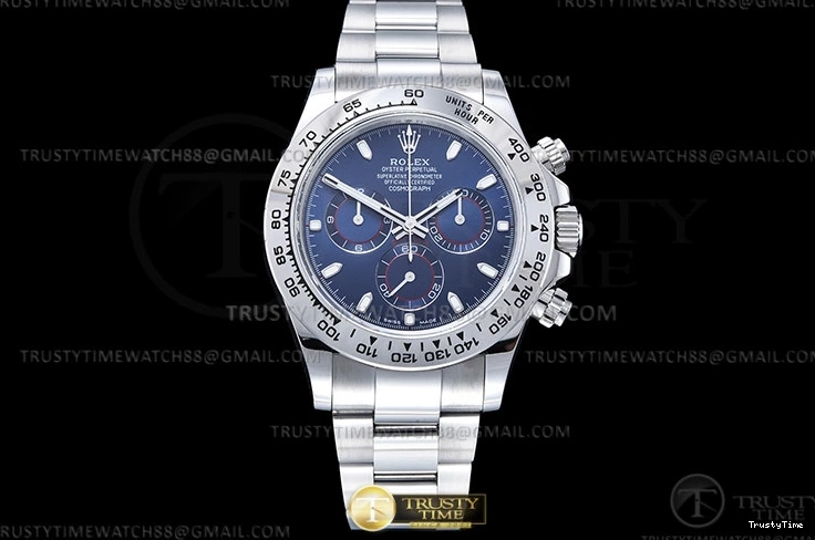 0424 ROLDYT0441A – Daytona 116509 904L WG WG Blue Stk QF V3 SH Timeless 954